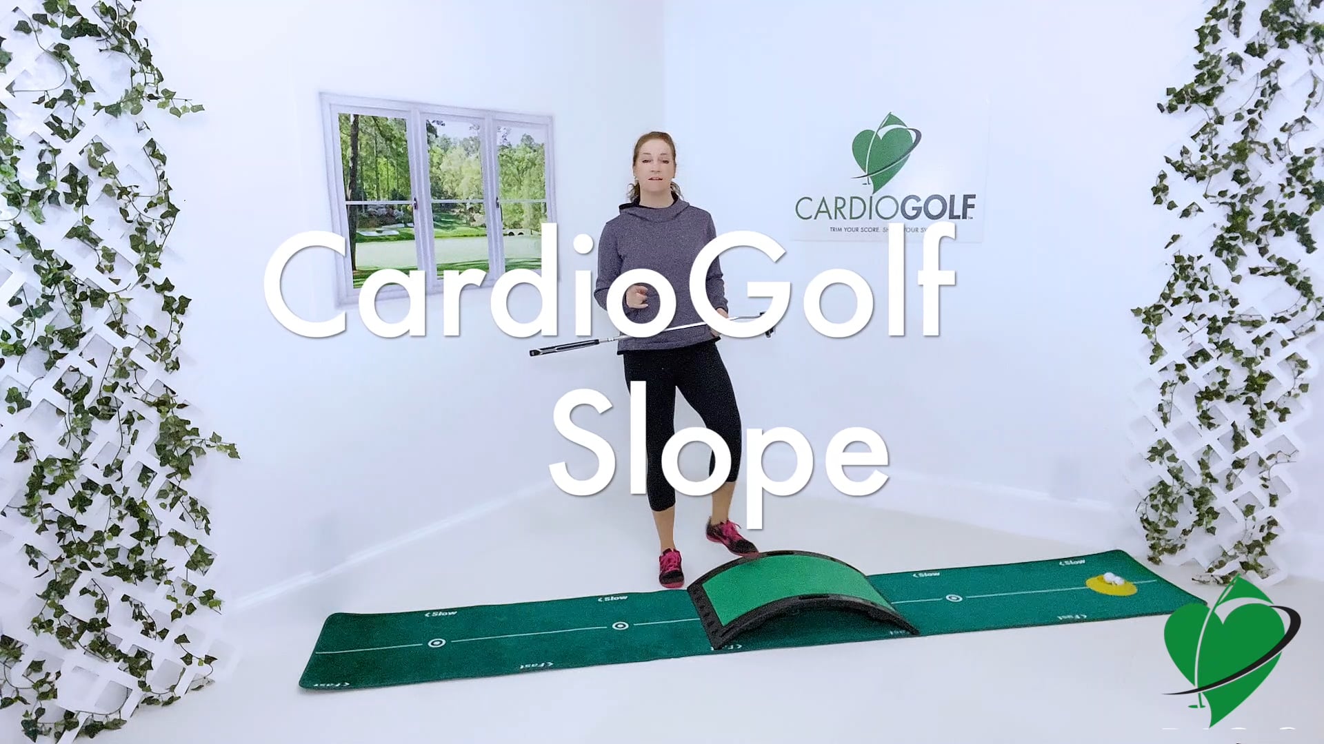 10:41-minute Putting Drills Using the CardioGolf Slope