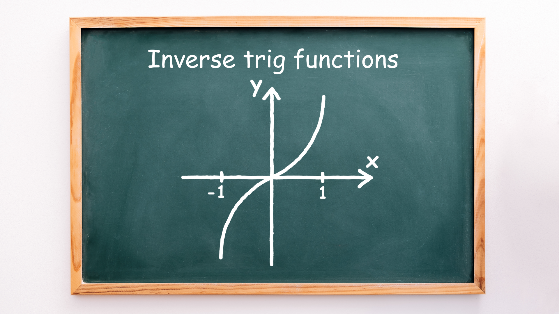 Inverse trig functions