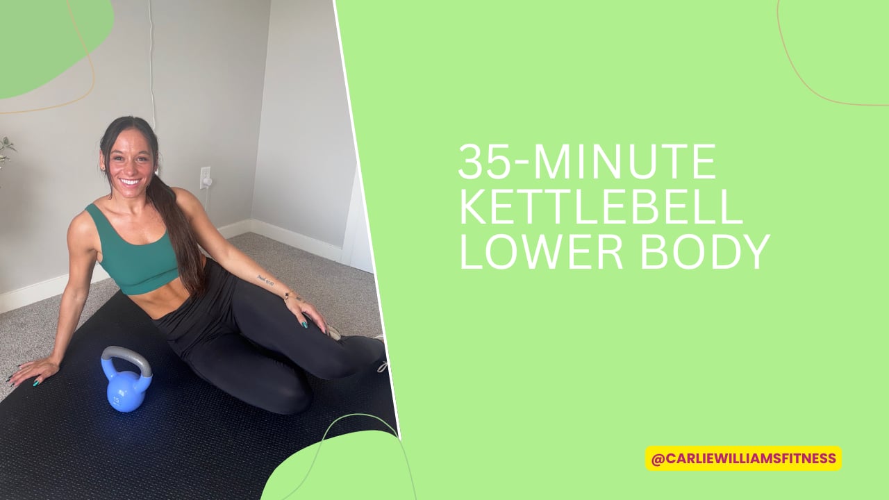 35-Minute Kettlebell Lower Body