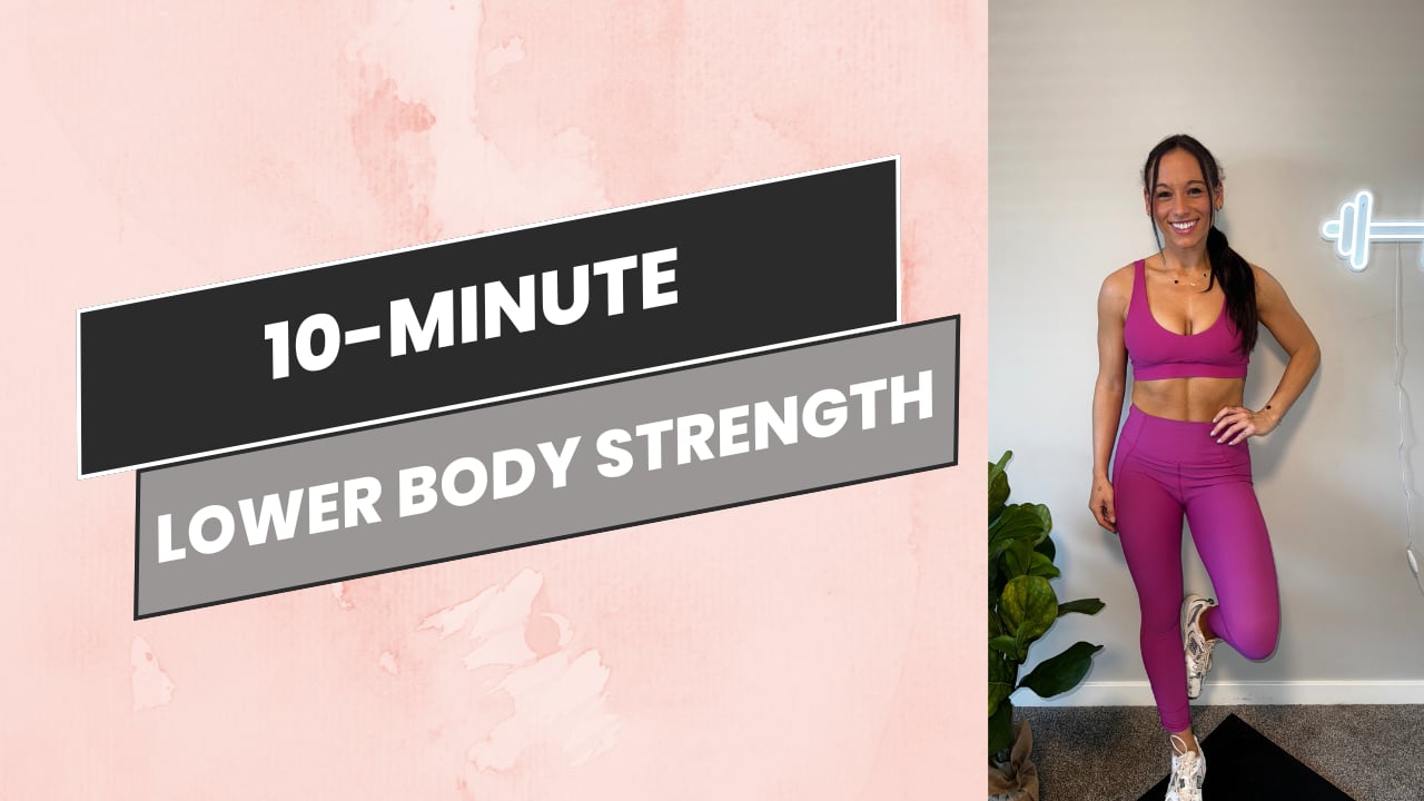 10-Minute Lower Body Strength