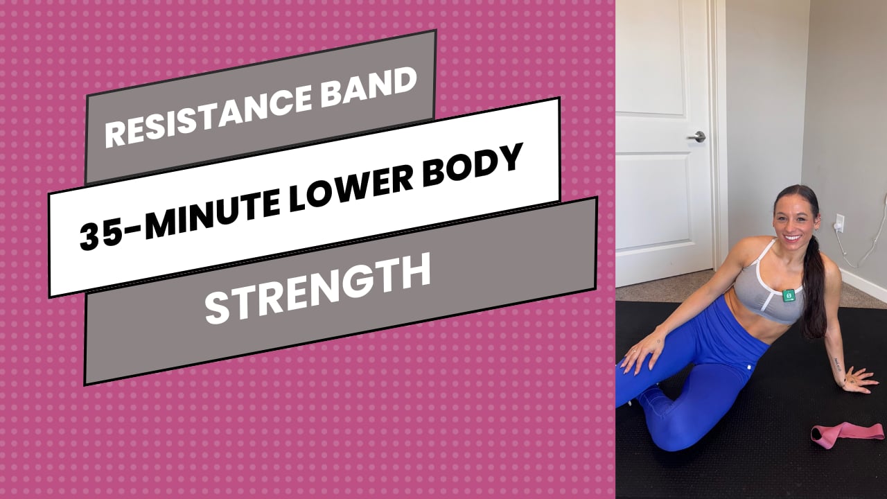 35-Minute Resistance Band Lower Body