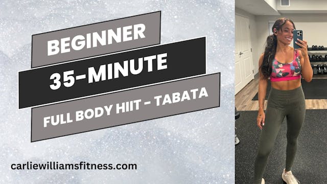 Beginner: 35-Minute Full Body HIIT - ...