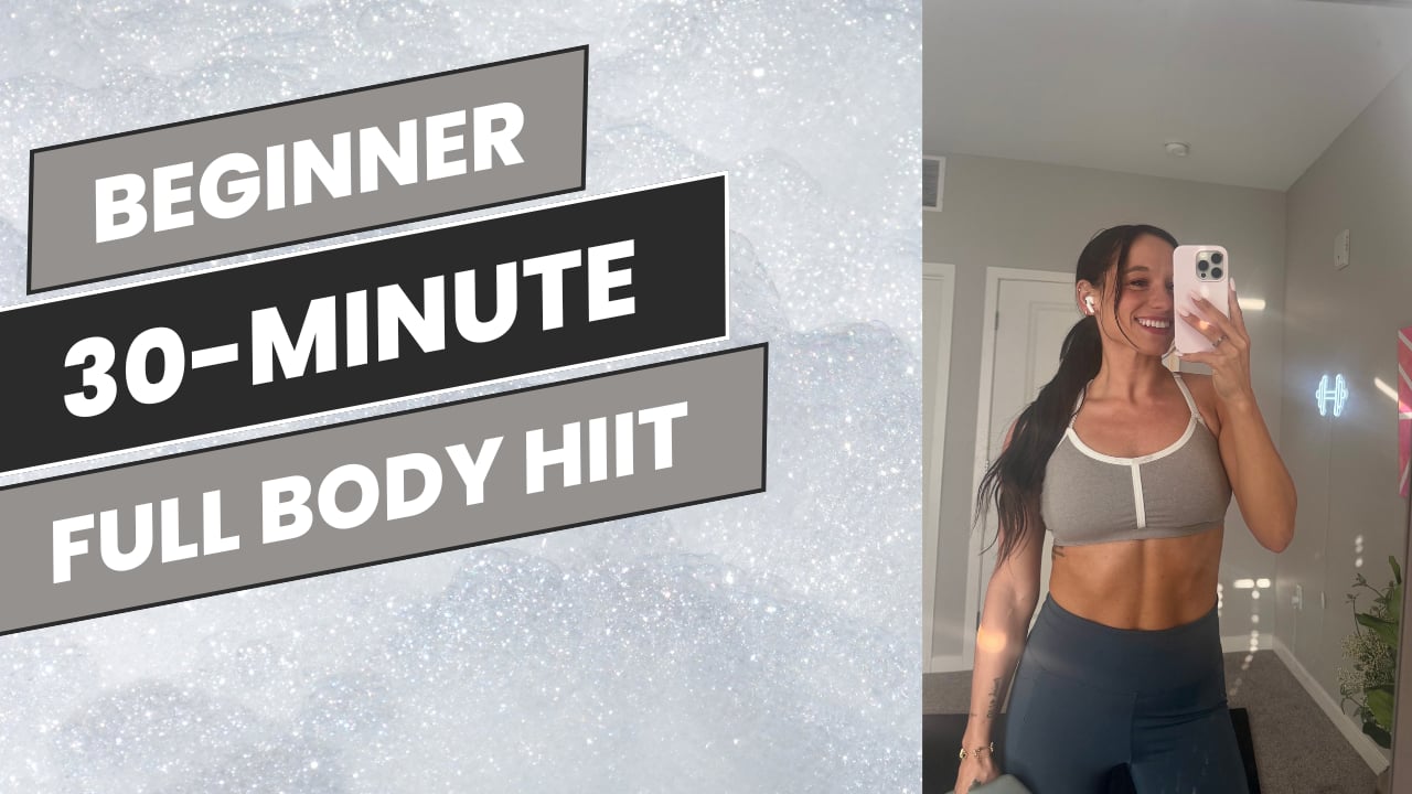 Beginner: 30-Minute Dumbbell Full Body