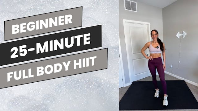 Beginner: 25-Minute Full Body Cardio ...