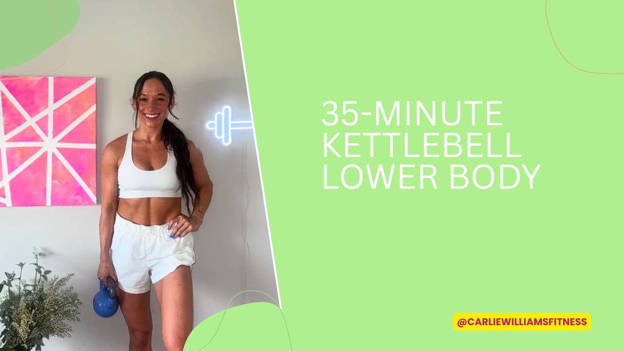 35-Minute Kettlebell Lower Body