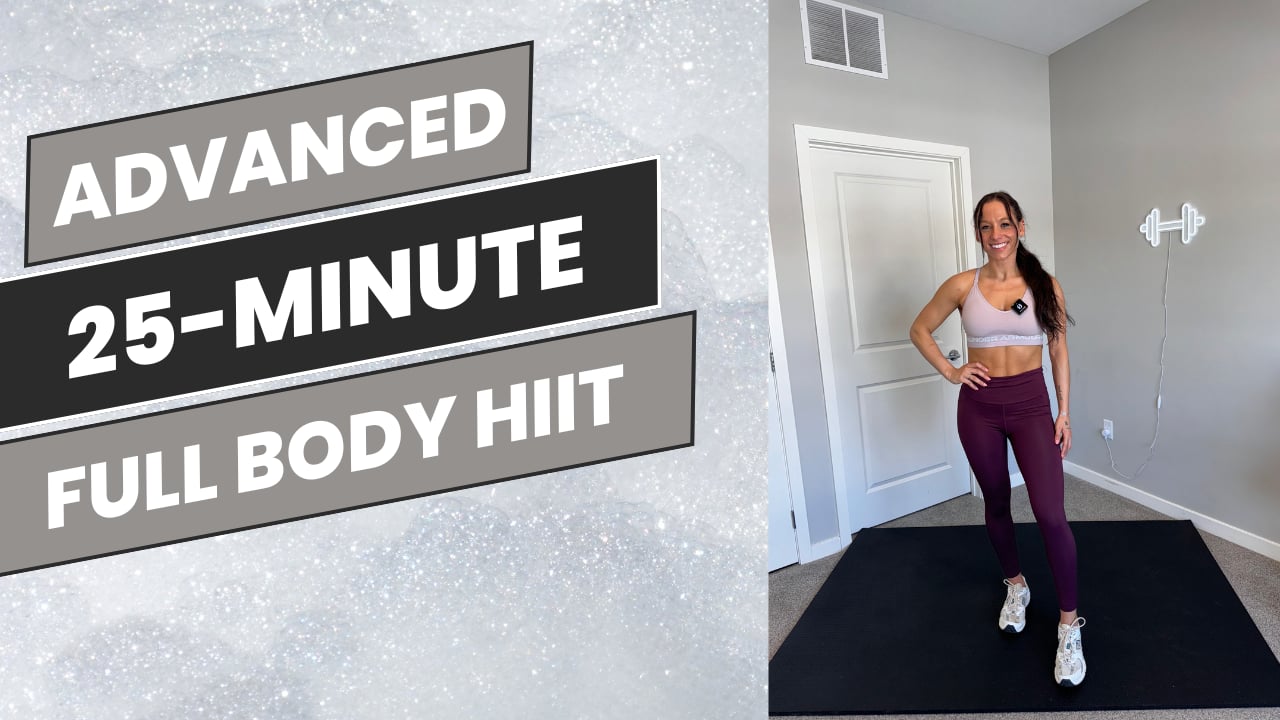 Advanced: 25-Minute Full Body Cardio - No Equipment