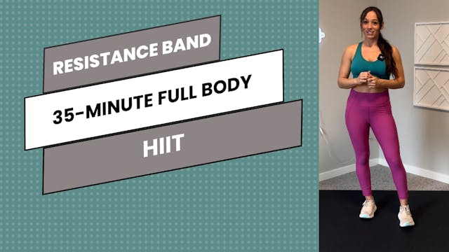 Banded 35-Minute Full Body HIIT