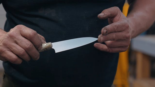 Volume 3 - Episode 13 - Finishing the Knife