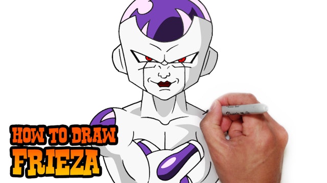 How to Draw Frieza | Dragon Ball Z