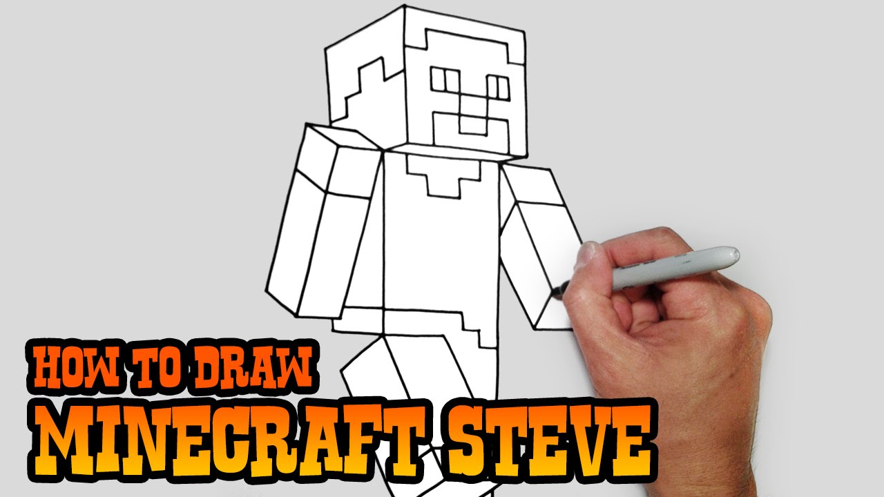 How to Draw a Zombie (Minecraft) VIDEO & Step-by-Step Pictures