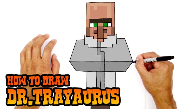 How to Draw Dr.Trayaurus | The Diamon...