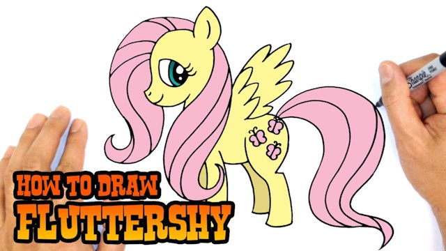 How to Draw Fluttershy | My Little Pony