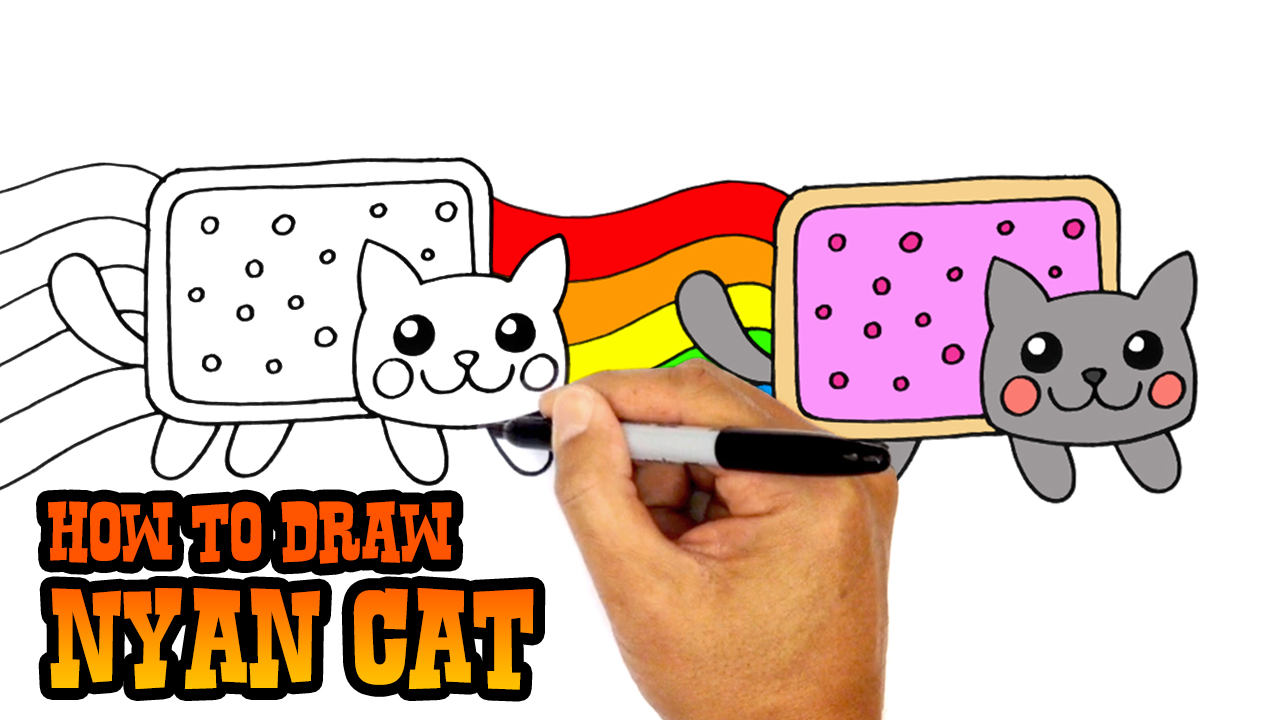 How to Draw Nyan Cat