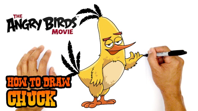 How to Draw Chuck | Angry Birds Movie