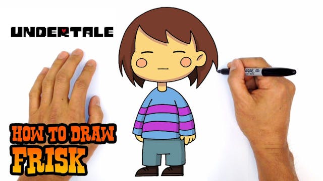 How to Draw Frisk | Undertale