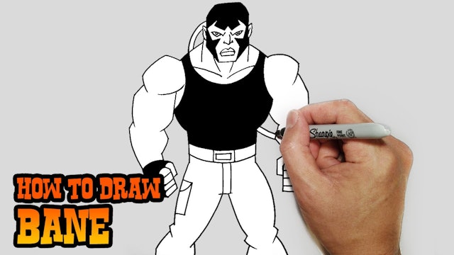 How to Draw Bane | Young Justice