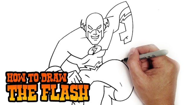 How to Draw The Flash