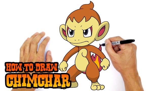 How to Draw Chimchar | Pokemon