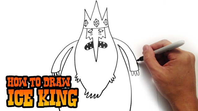 How to Draw Ice King | Adventure Time