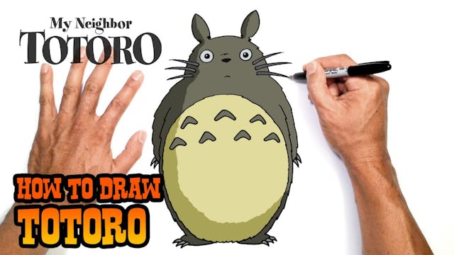 How to Draw Totoro