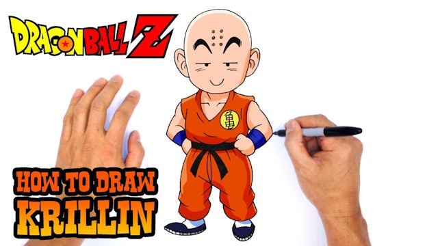 How to Draw Krillin | Dragon Ball Z