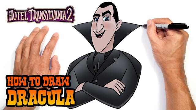 How to Draw Dracula | Hotel Transylva...