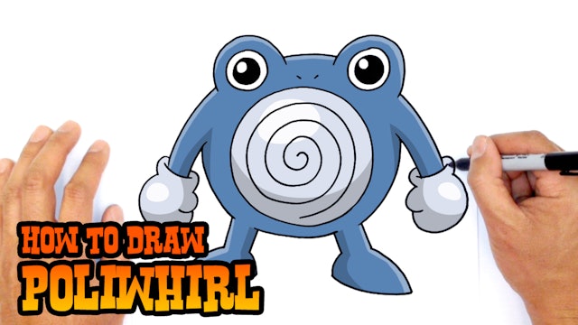 How to Draw Poliwhirl | Pokemon