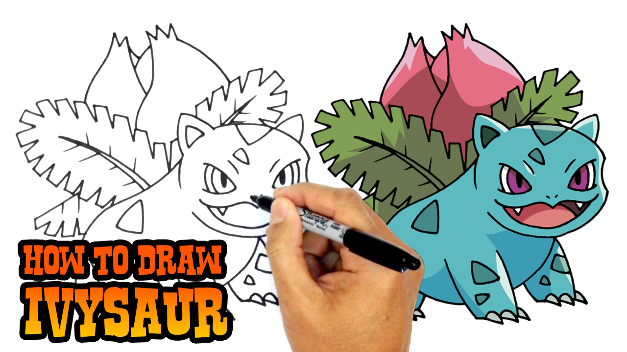 How to Draw Ivysaur | Pokemon