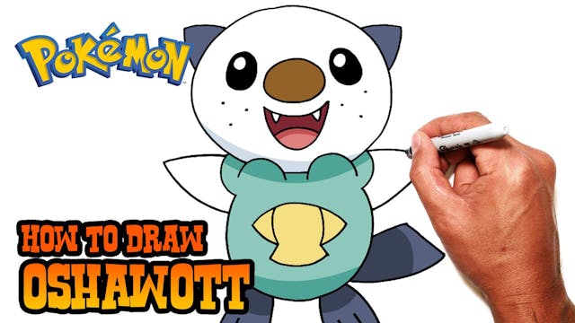 How to Draw Oshawott | Pokemon