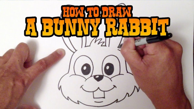 How to Draw a Cartoon Bunny Rabbit