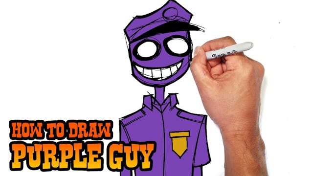 How to Draw Purple Guy