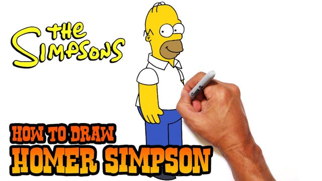 How to Draw Homer Simpson