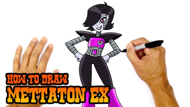 How to Draw Mettaton EX | Undertale
