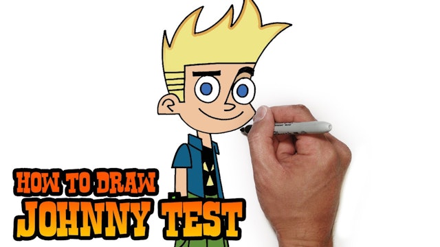 How to Draw Johnny Test