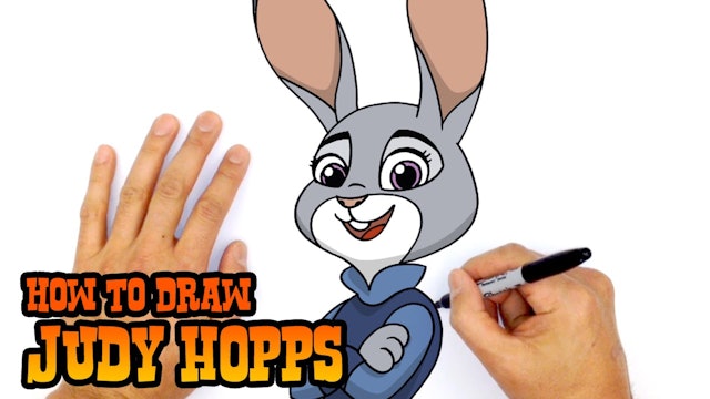 How to Draw Judy Hopps | Zootopia