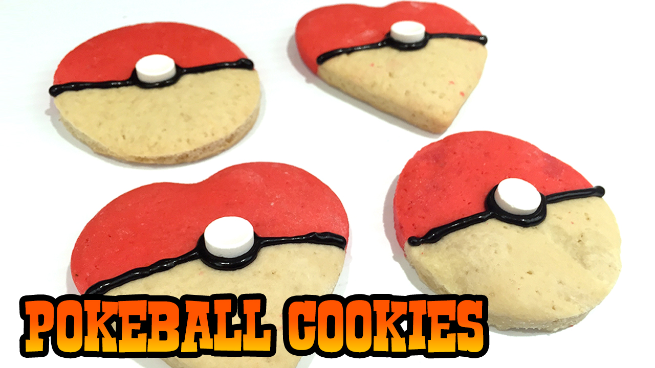 How to Make Pokeball Cookies | Epic Baking