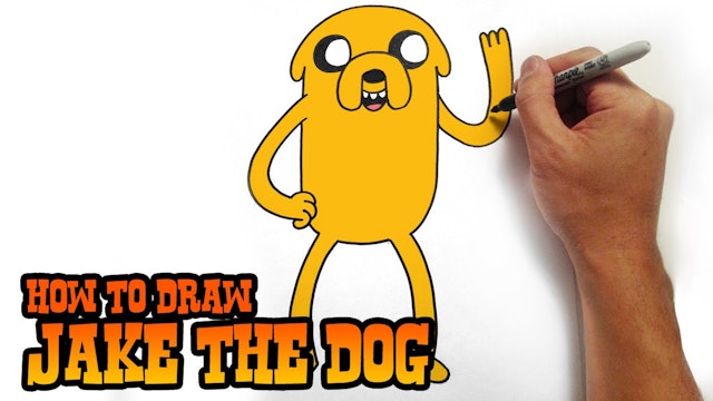 How to Draw Jake the Dog | Adventure Time