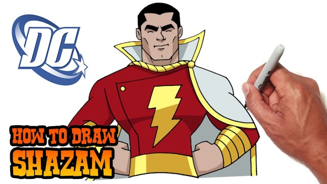 How to Draw Shazam