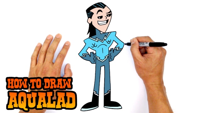 How to Draw Aqualad | Teen Titans GO!