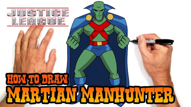 How to Draw Martian Manhunter | Justi...