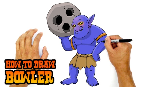 How to Draw Bowler | Clash of Clans