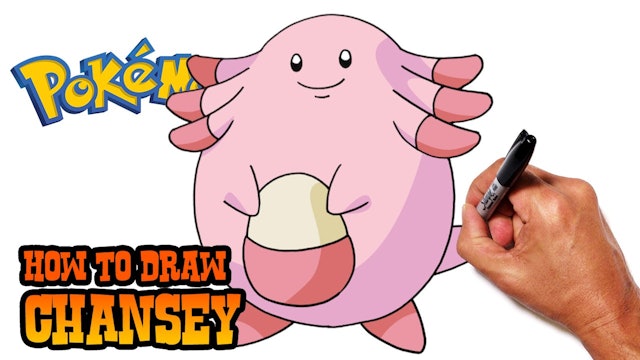 How to Draw Chansey | Pokemon