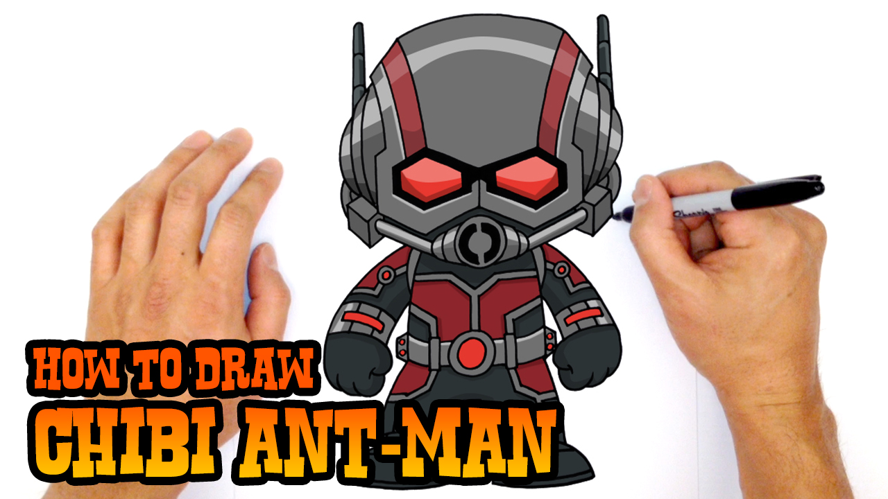 How to Draw Chibi Antman | Avengers