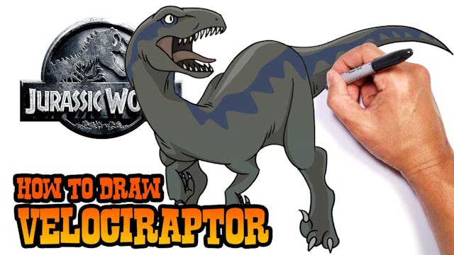 How to Draw Velociraptor | Jurassic W...