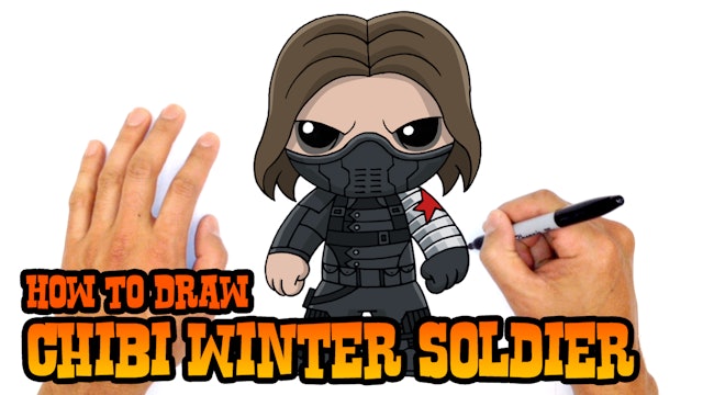 How to Draw Chibi Winter Soldier