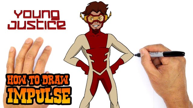 How to Draw Impulse | Young Justice