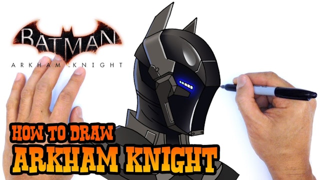 How to Draw Arkham Knight