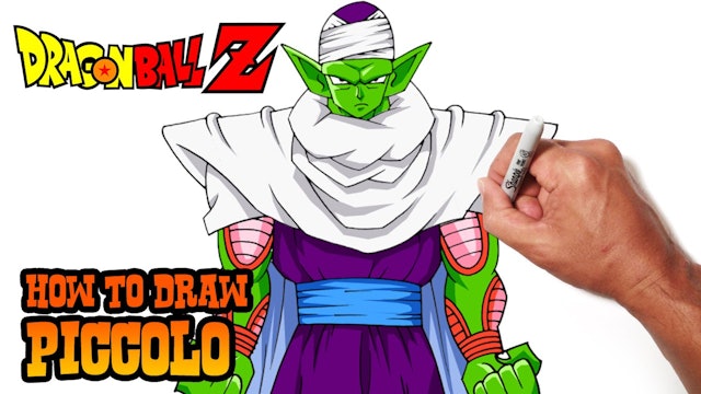 How to Draw Piccolo | Dragon Ball Z