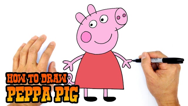 How to Draw Peppa Pig | Version 2
