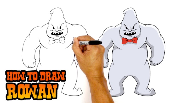 How to Draw Rowan | Ghostbusters